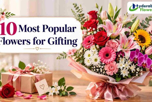 10 Most Popular Flowers for Gifting in Hyderabad