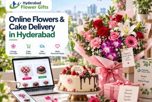 Online Flowers & Cake Delivery in Hyderabad