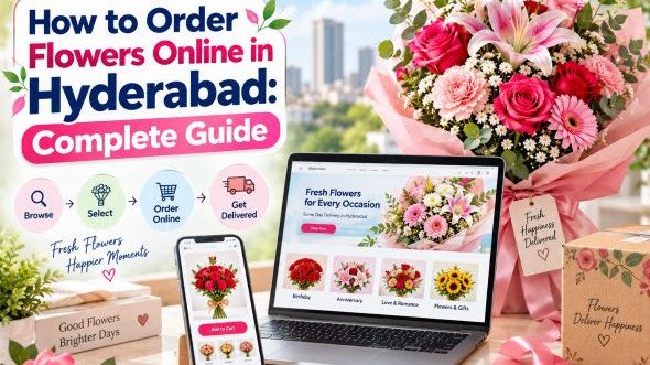 How to Order Flowers Online in Hyderabad: Guide
