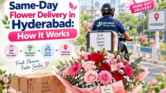 Same Day Flower Delivery in Hyderabad: How it Works