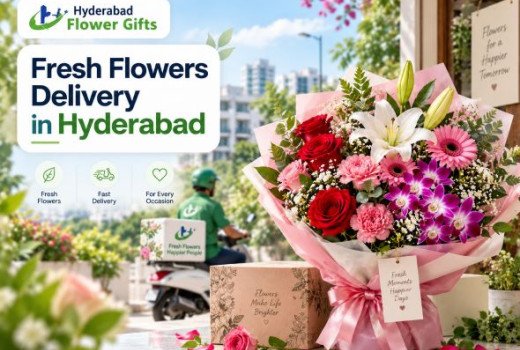 Fresh Flowers Delivery in Hyderabad