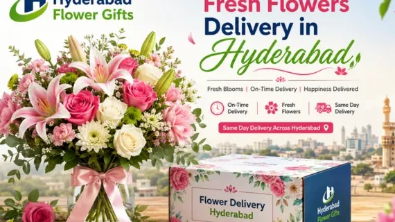 Fresh Flowers Delivery in Hyderabad