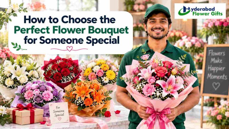 How to Choose the Perfect Flower Bouquet for Someone Special