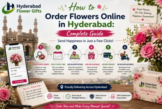 How to Order Flowers Online in Hyderabad: Guide