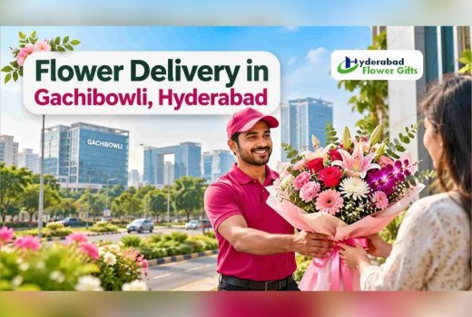 Flower Delivery in Gachibowli Hyderabad 