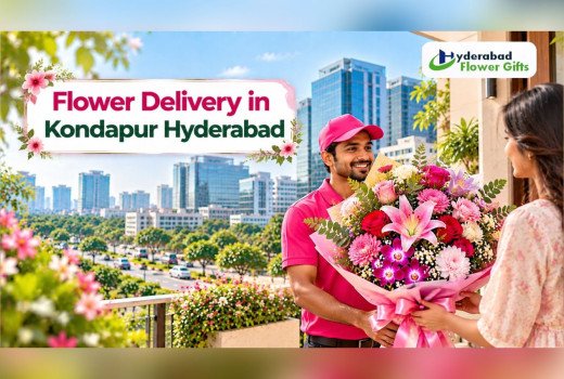 Flower Delivery in Kondapur Hyderabad 