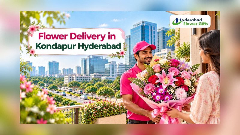 Flower Delivery in Kondapur Hyderabad 