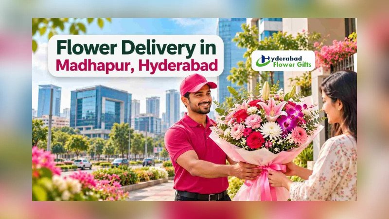 Flower Delivery in Madhapur Hyderabad