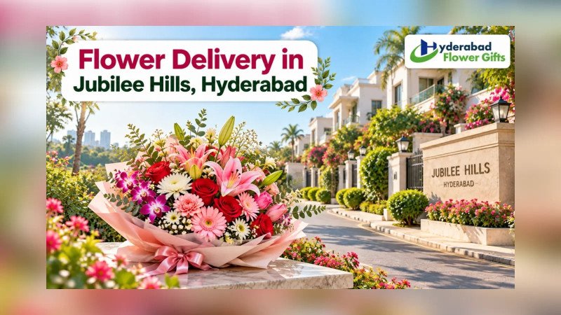 Flower Delivery in Jubilee Hills Hyderabad