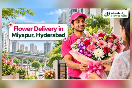 Flower Delivery in Miyapur, Hyderabad