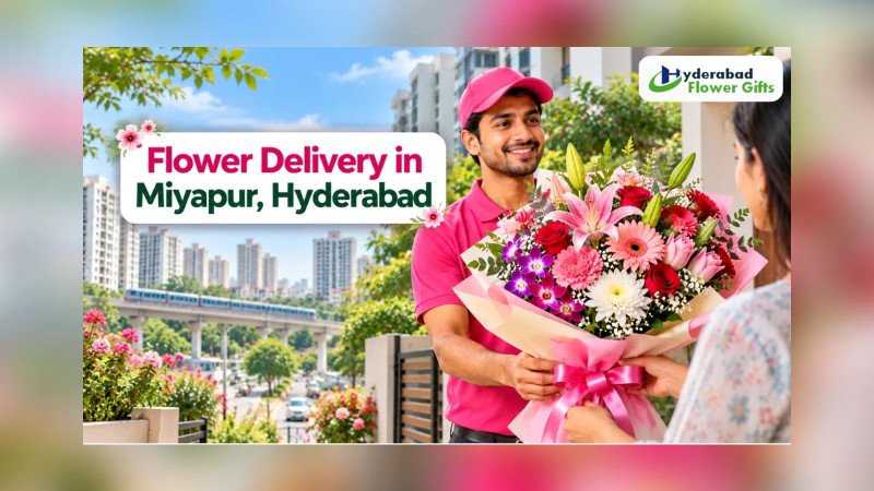 Flower Delivery in Miyapur, Hyderabad