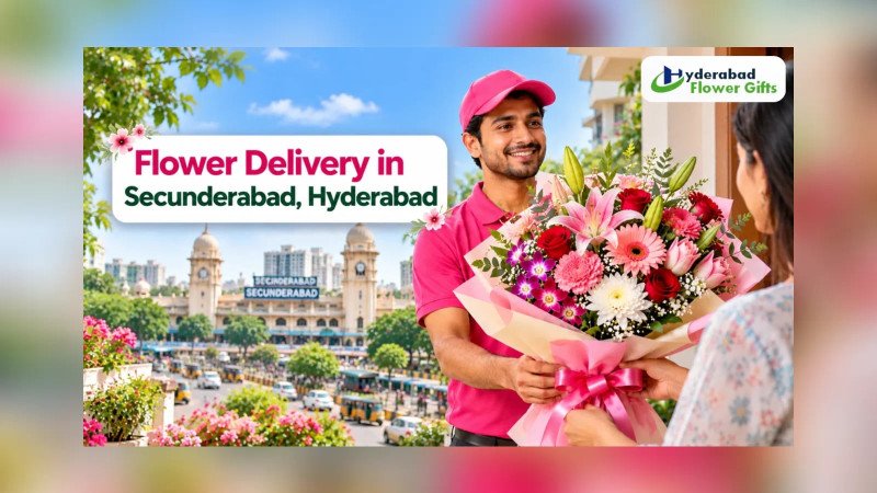 Flower Delivery in Secunderabad, Hyderabad