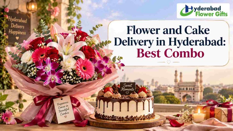 Flower and Cake Delivery in Hyderabad: Best Combo