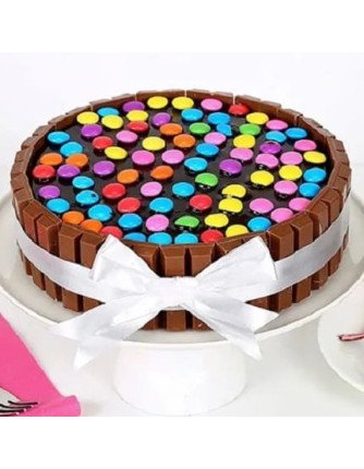 Chocolate Cake For KitKat N Gems