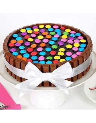 Chocolate Cake For KitKat N Gems