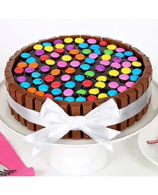 Chocolate Cake For KitKat N Gems