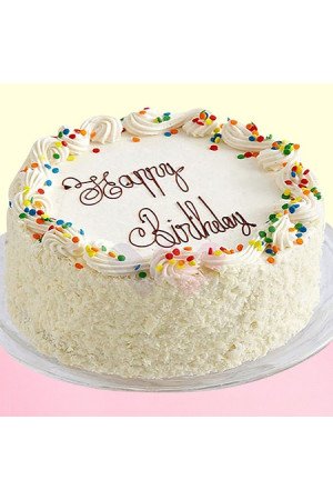 White Forest Cake