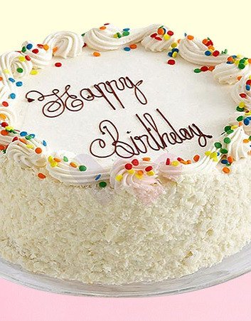 White Forest Cake