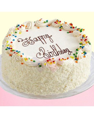 White Forest Cake