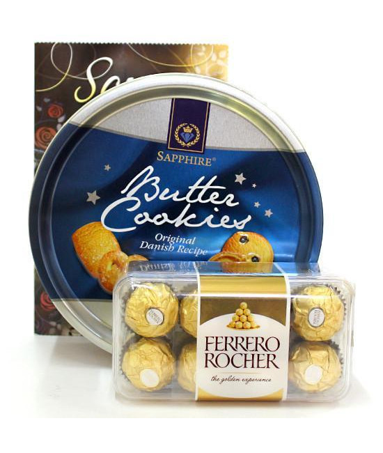 Cookies n Rocher Hamper
