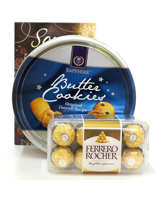 Cookies n Rocher Hamper