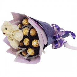 Ferrero Teddy Bouquet