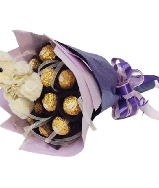 Ferrero Teddy Bouquet
