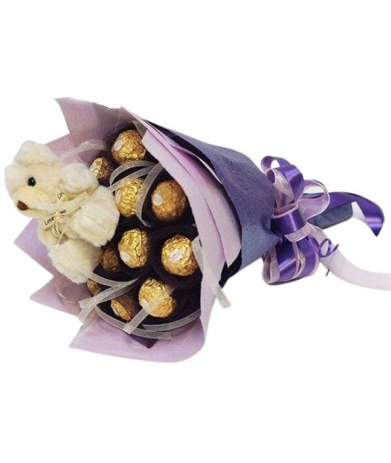 Ferrero Teddy Bouquet