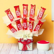 Kit Kat Chocolate Arrangement