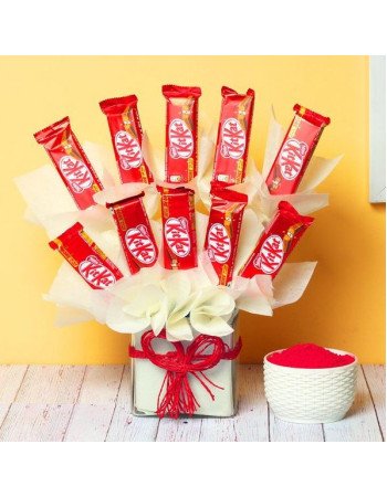 Kit Kat Chocolate Arrangement