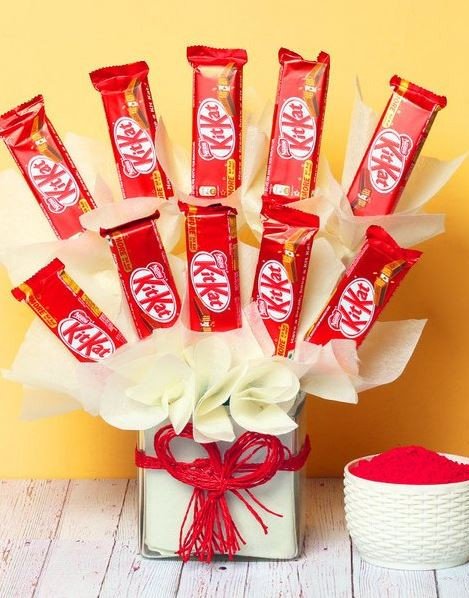 Kit Kat Chocolate Arrangement