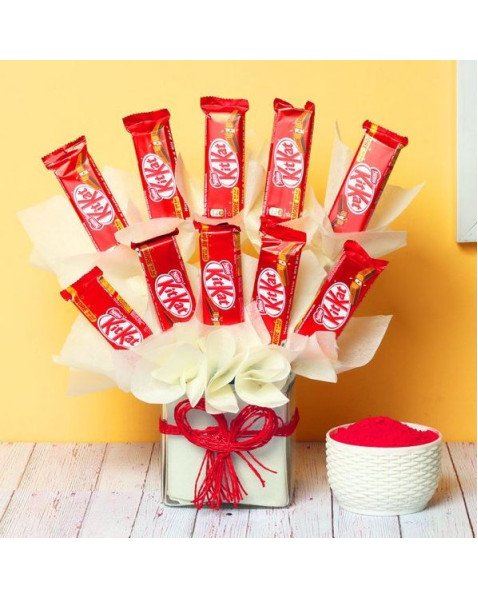 Kit Kat Chocolate Arrangement