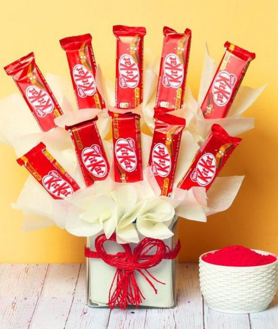 Kit Kat Chocolate Arrangement Kit Kat Chocolate Arrangement