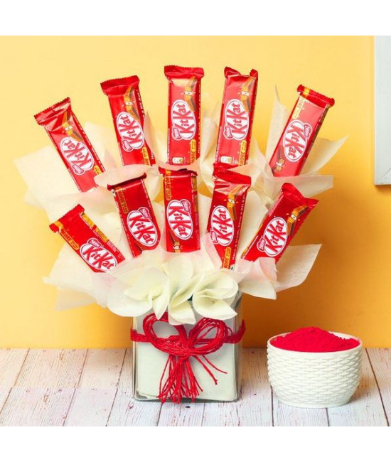 Kit Kat Chocolate Arrangement