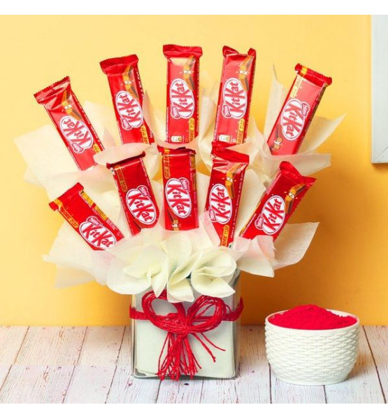 Kit Kat Chocolate Arrangement