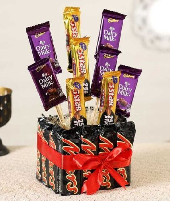 Mars Chocolate Bouquet Mars Chocolate Bouquet