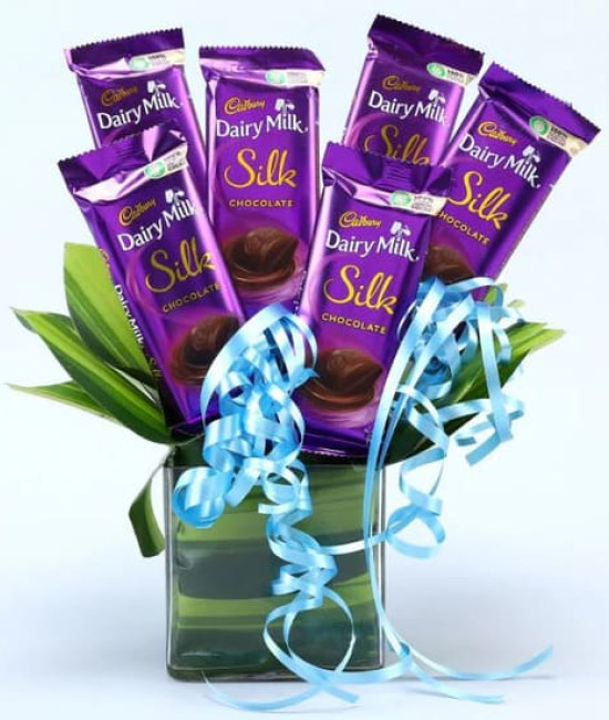 Silk Chocolate Bouquet Silk Chocolate Bouquet