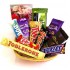 Toblerone Chocolate  Basket