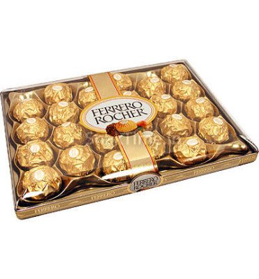 Ferrero Rocher 24 Pieces 300g Grand Gift Box Transparent Pack