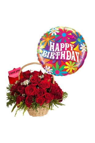 Sweet Birthday Basket
