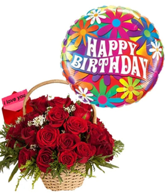 Sweet Birthday Basket Sweet Birthday Basket