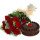 Flowers with Cake Combo
