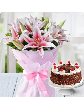 Oriental with Blackforest Cake