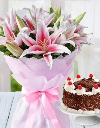 Oriental with Blackforest Cake