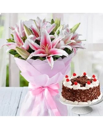 Oriental with Blackforest Cake
