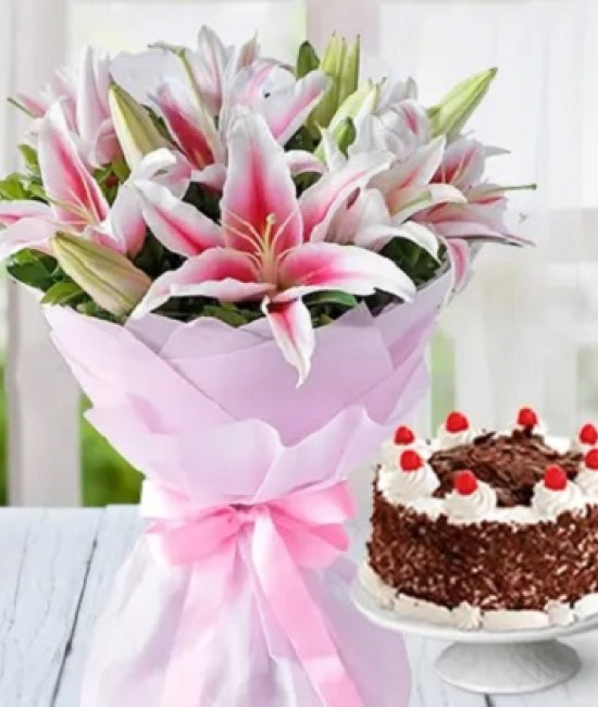 Oriental with Blackforest Cake