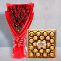 Flowers with Chocolates Combos