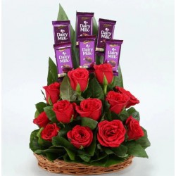 Tropical Roses n Chocolates