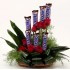 Snickers n Roses Basket