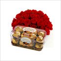 Flowers with Chocolates Combos